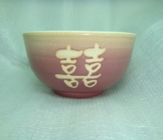 陶瓷飯碗-HL007 紫色 手拉胚飯碗