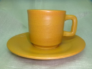 咖啡杯盤-手拉坏咖啡杯-HAC201 棕色 